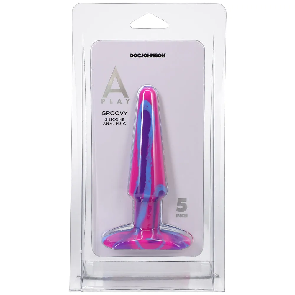 A-play Groovy Anal Plug 5 Fuchsia