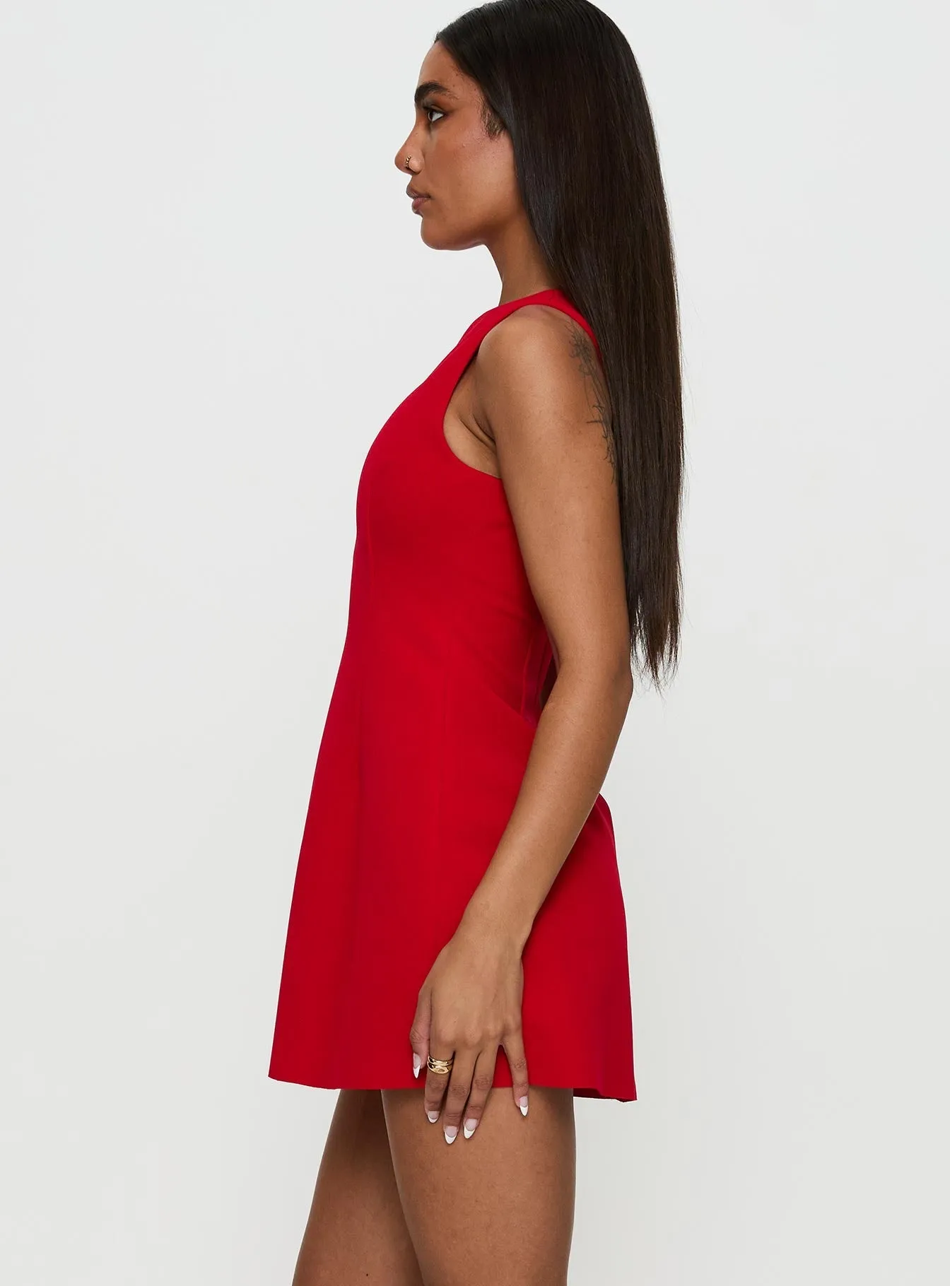 Anse Mini Dress Red