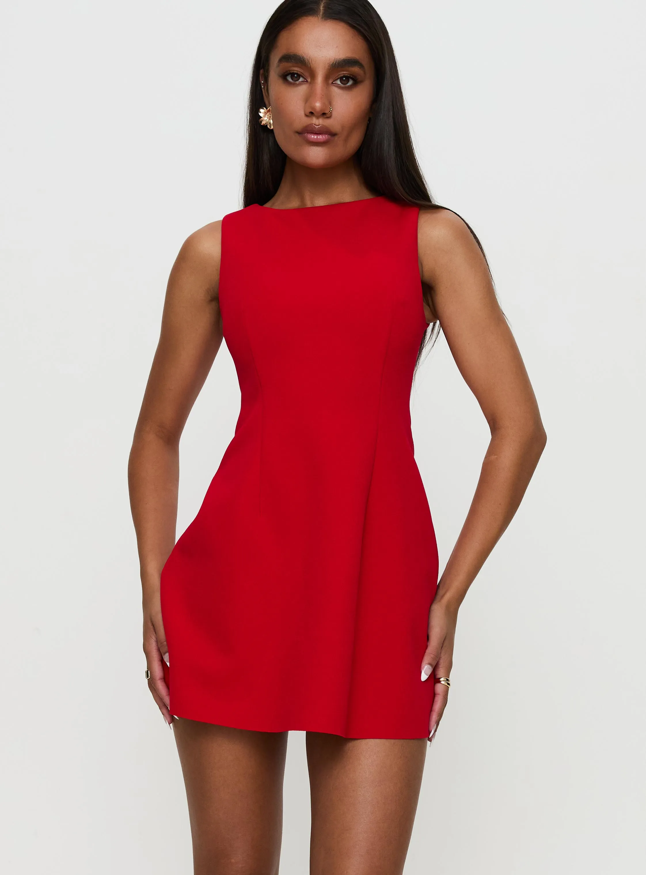 Anse Mini Dress Red