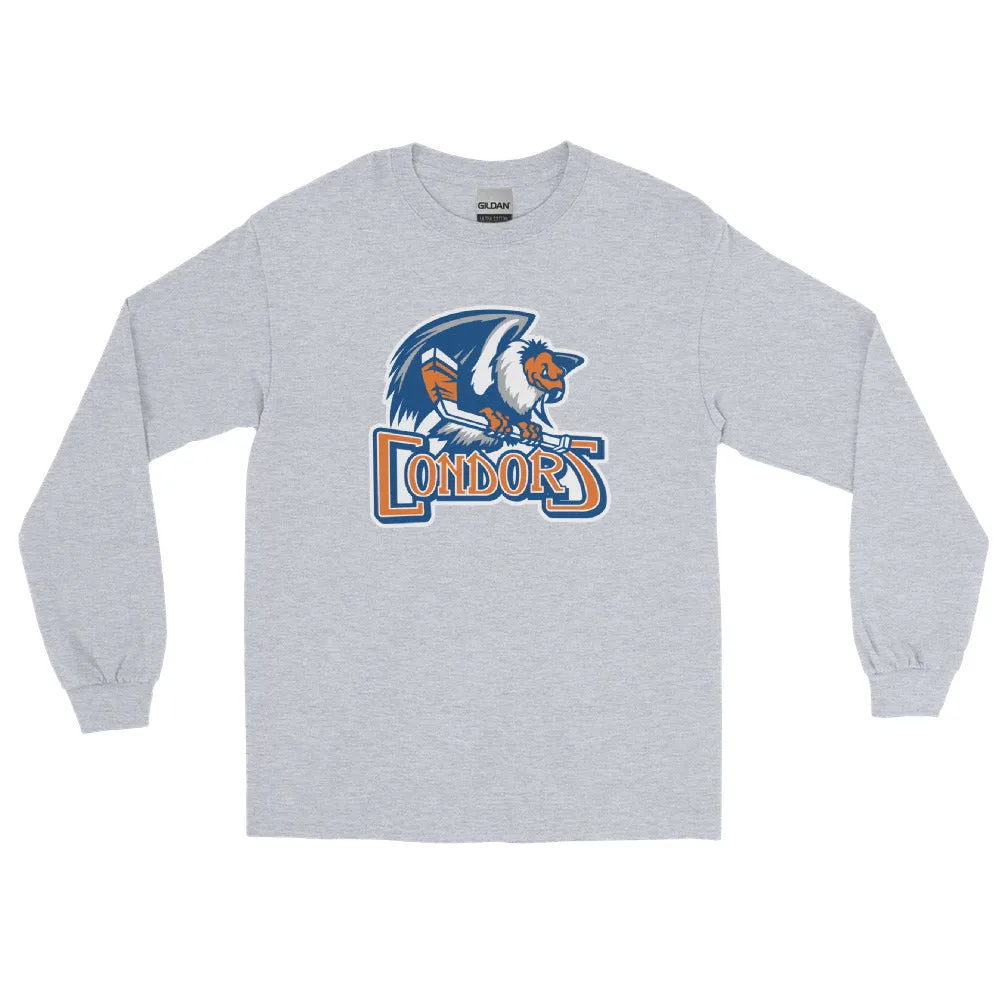 Bakersfield Condors Adult Primary Logo Long Sleeve Shirt