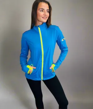 Blue & Yellow Lightweight Softshell Jacket