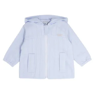 blues baby - baby boys pale blue jacket BB0298