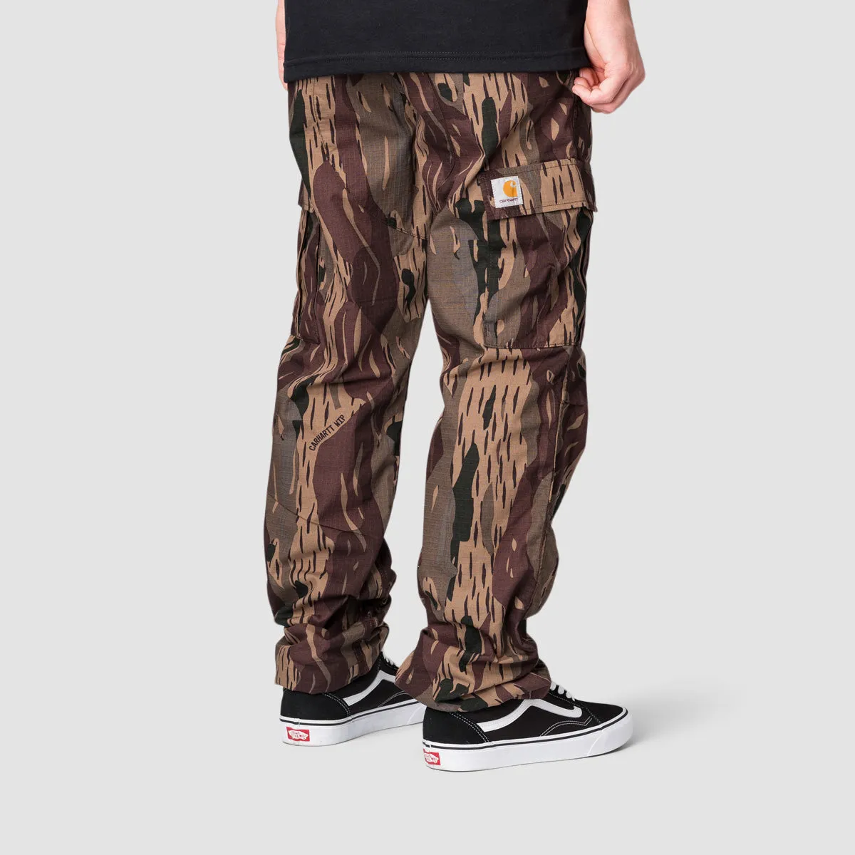 Carhartt WIP Aviation Cargo Pants Camo Unite Rinsed