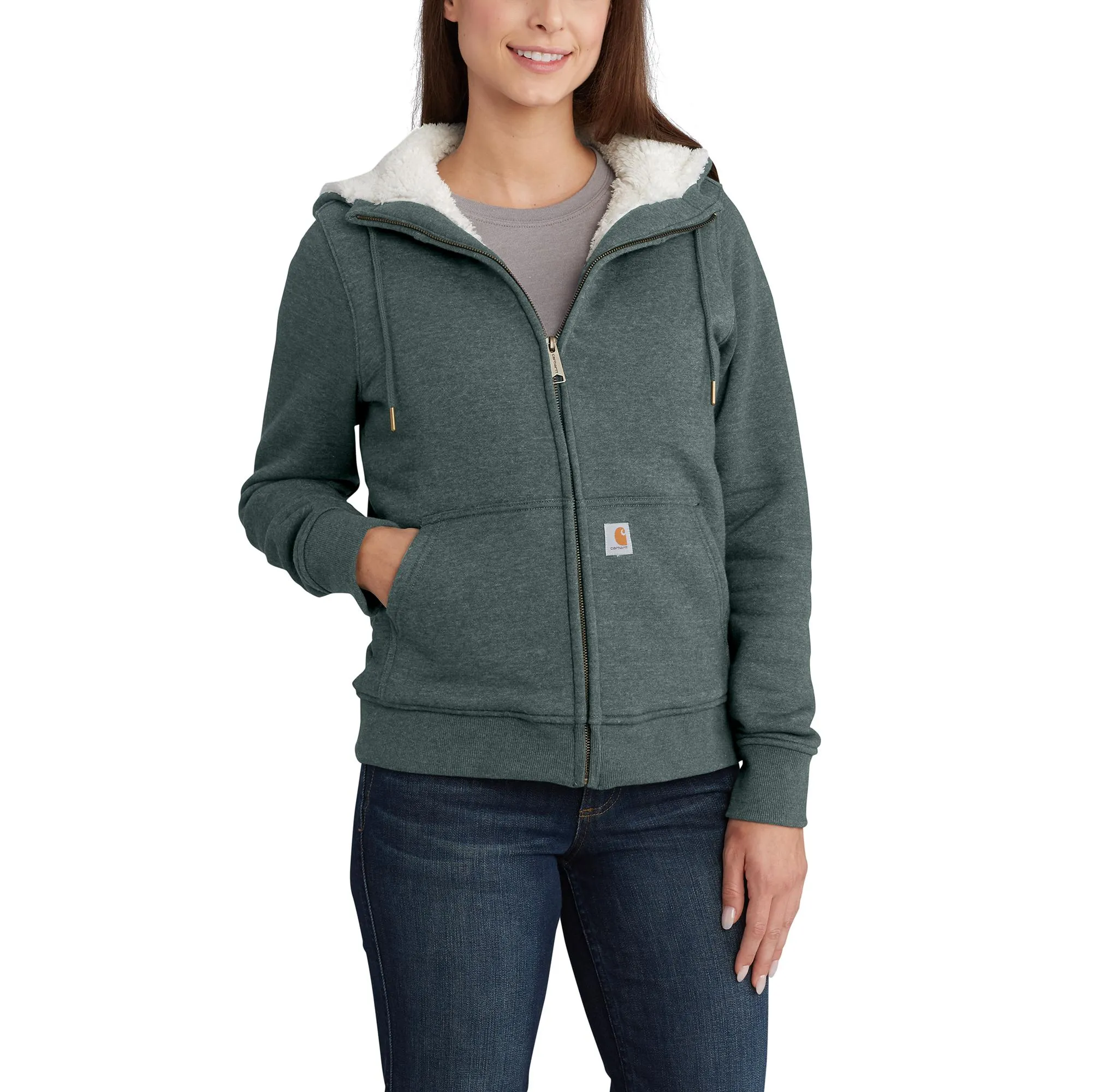 Carhartt Women's Clarksburg Sherpa-Lined Hoodie