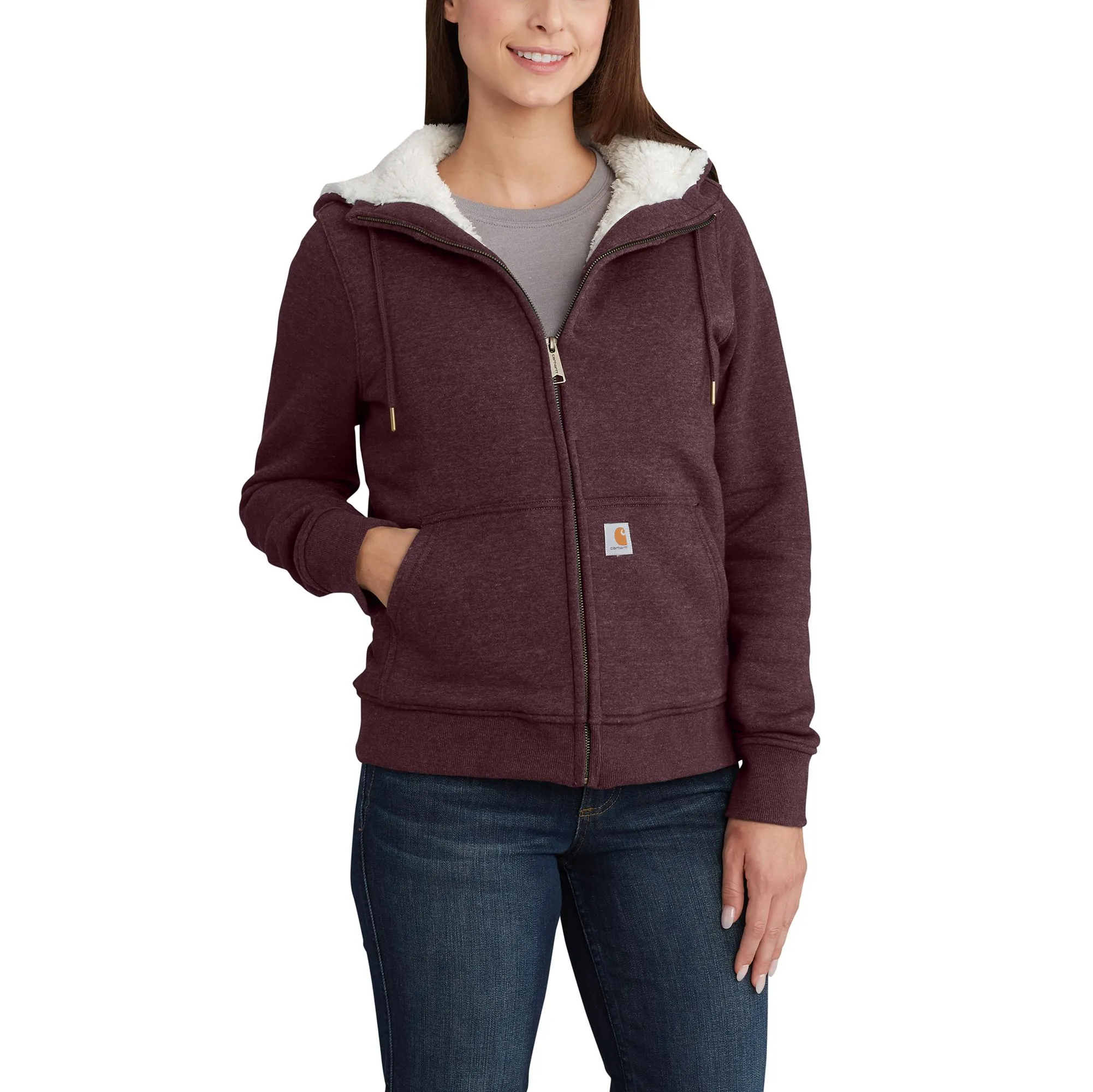 Carhartt Women's Clarksburg Sherpa-Lined Hoodie