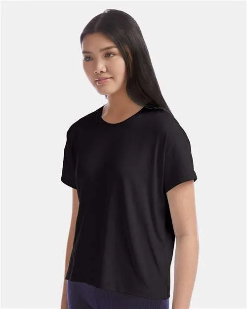 Champion Ladies Sport Soft Touch Crop T-Shirt