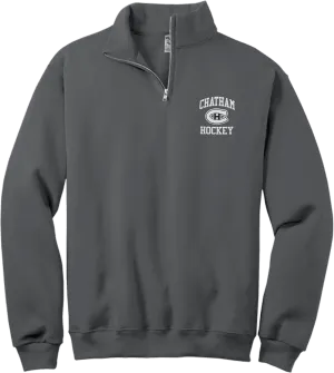 Chatham Hockey NuBlend 1/4-Zip Cadet Collar Sweatshirt