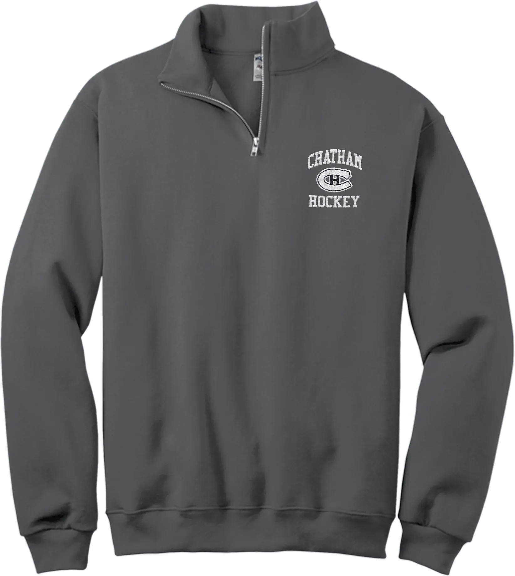 Chatham Hockey NuBlend 1/4-Zip Cadet Collar Sweatshirt