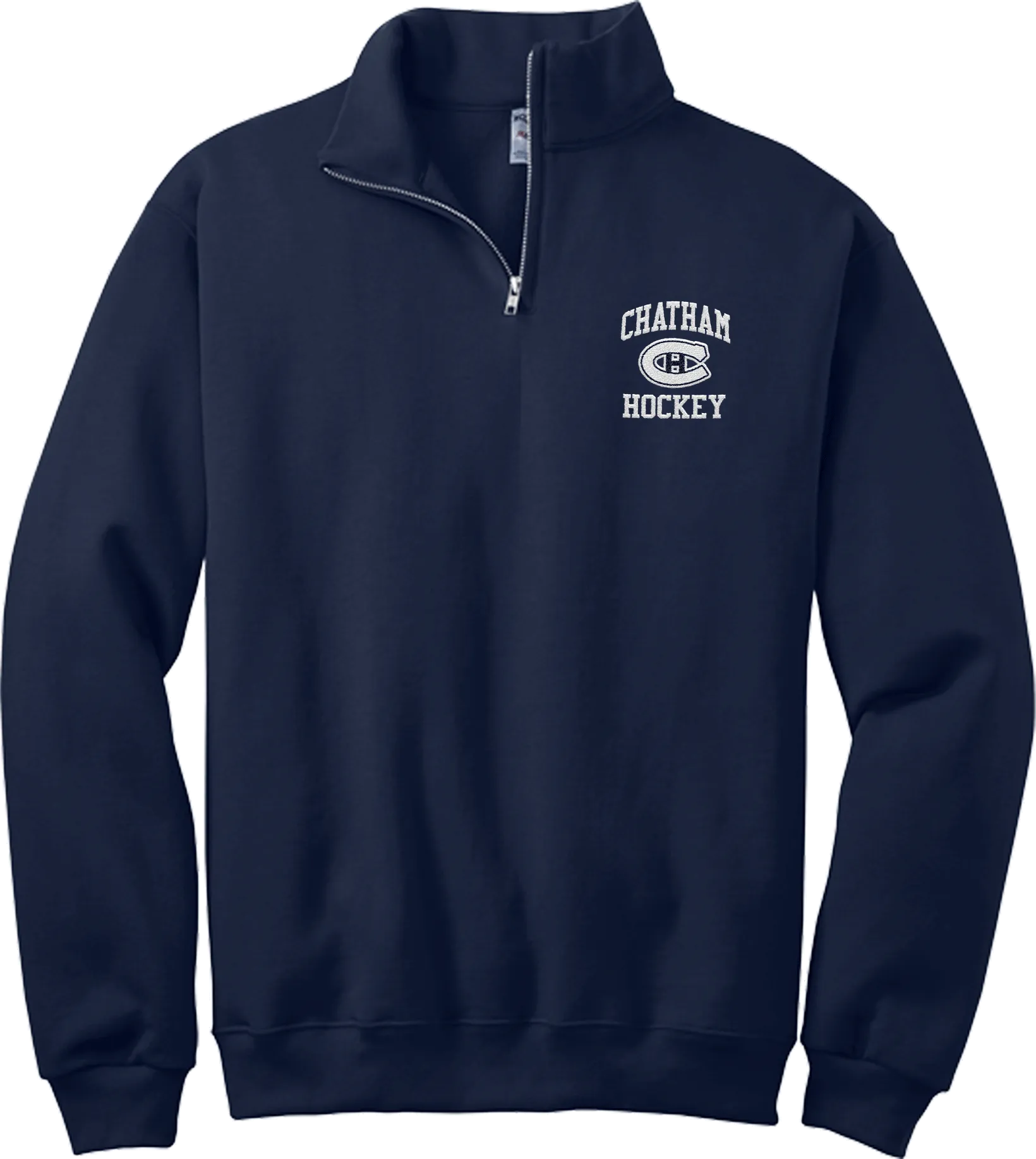 Chatham Hockey NuBlend 1/4-Zip Cadet Collar Sweatshirt