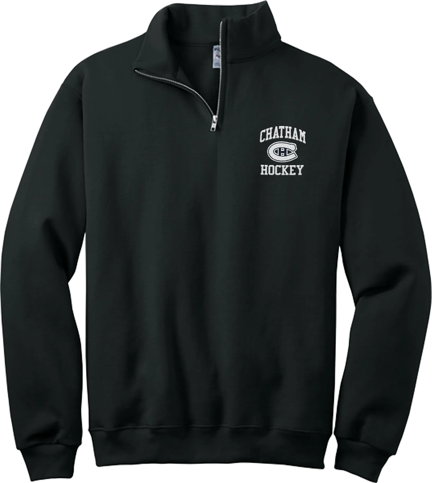 Chatham Hockey NuBlend 1/4-Zip Cadet Collar Sweatshirt