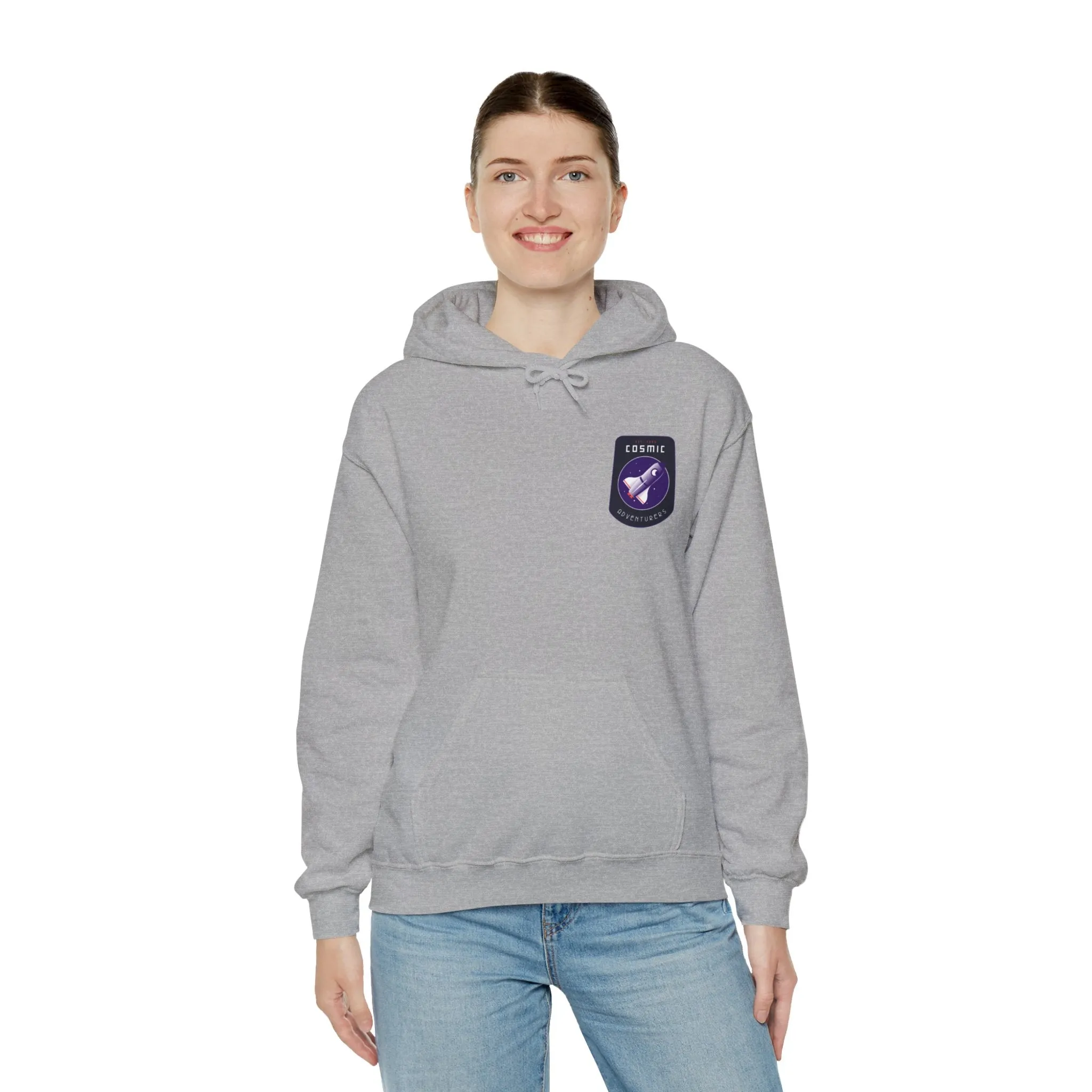 Cosmic Adventurers Sign Sci-Fi Hoodie