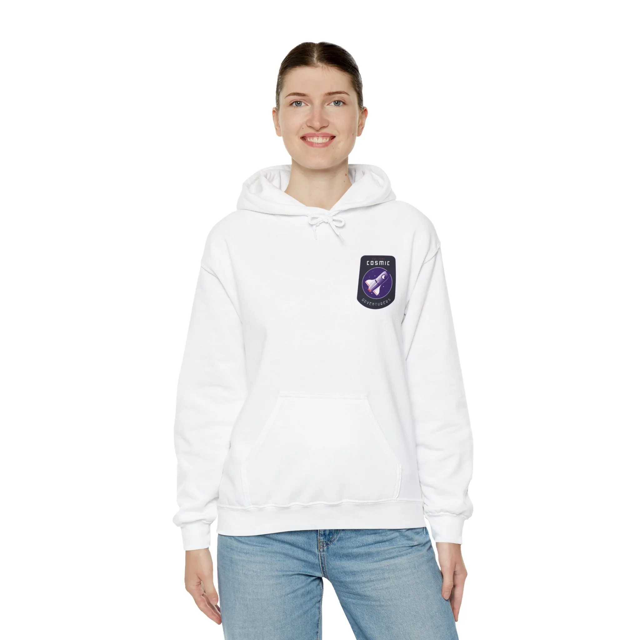 Cosmic Adventurers Sign Sci-Fi Hoodie