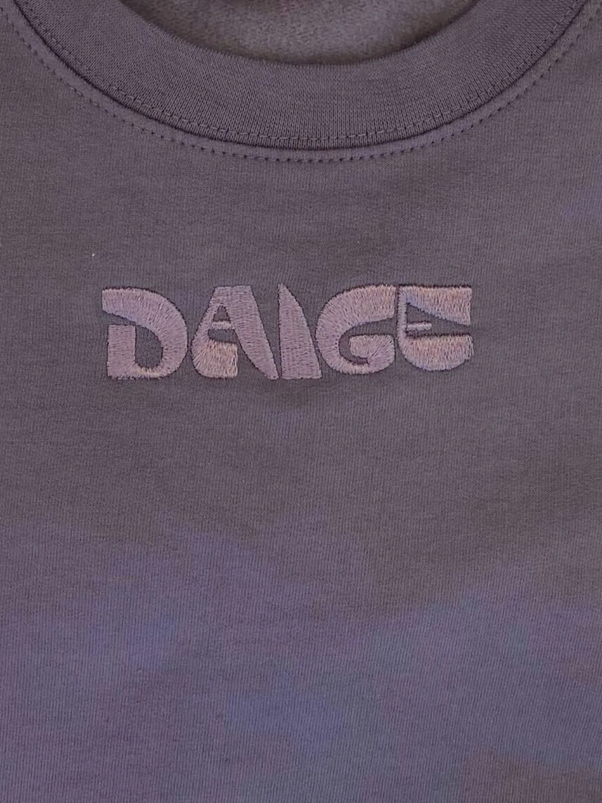 DAIGE logo sweater - Dusty lilac