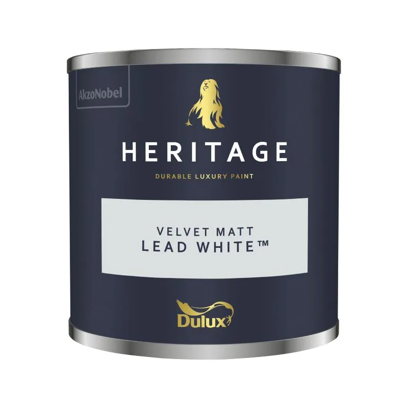 Dulux Heritage Matt Emulsion - Lead White