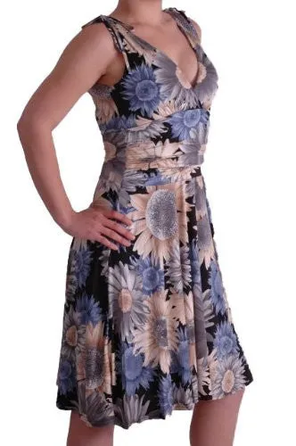 Eve V Neck Floral Print Dress