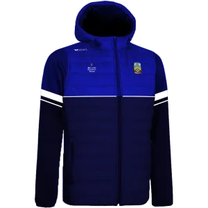 Fermoy FC: Hooded Soft Sleeved Gilet Navy & Blue