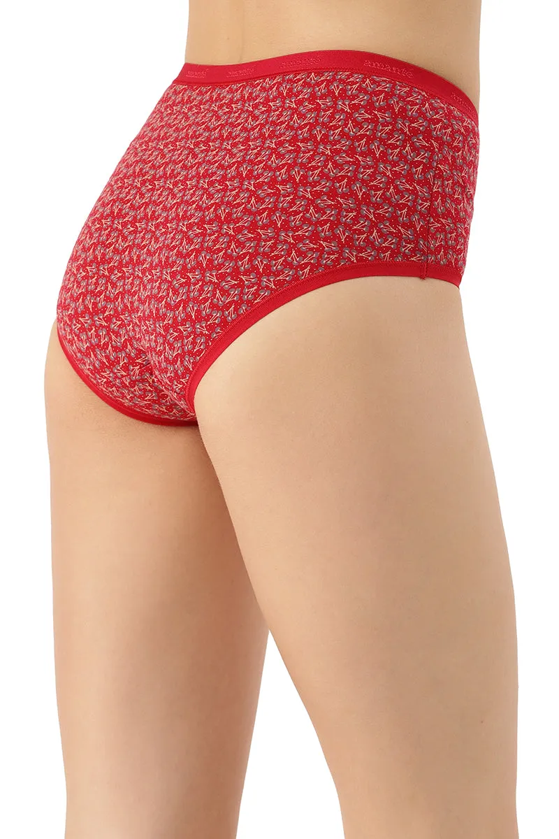 Full Brief Printed Panty (Pack of 3)