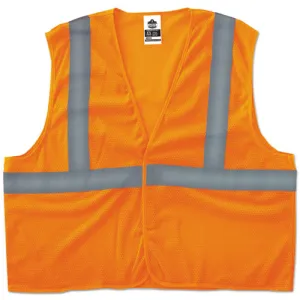 Glowear 8205hl Type R Class 2 Super Econo Mesh Vest, 4x-large To 5x-large, Orange, Ships In 1-3 Business Days