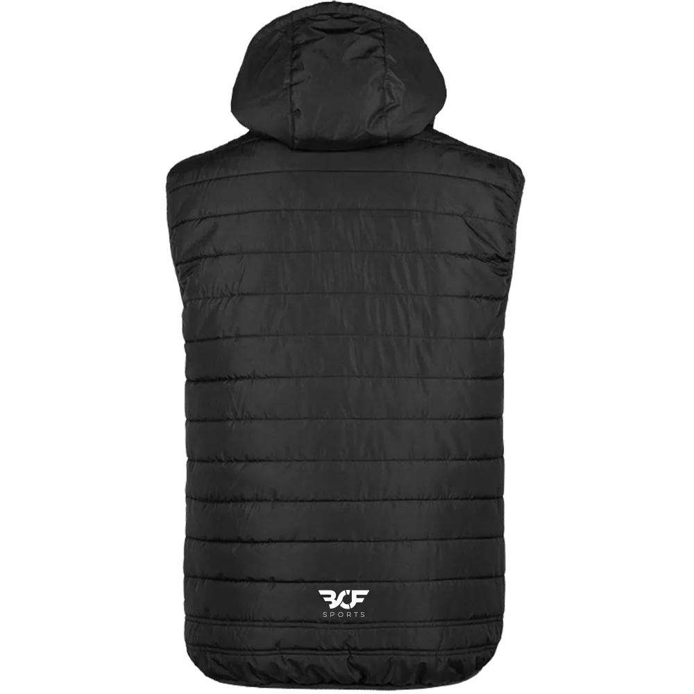 Hooded Sleeveless Gilet