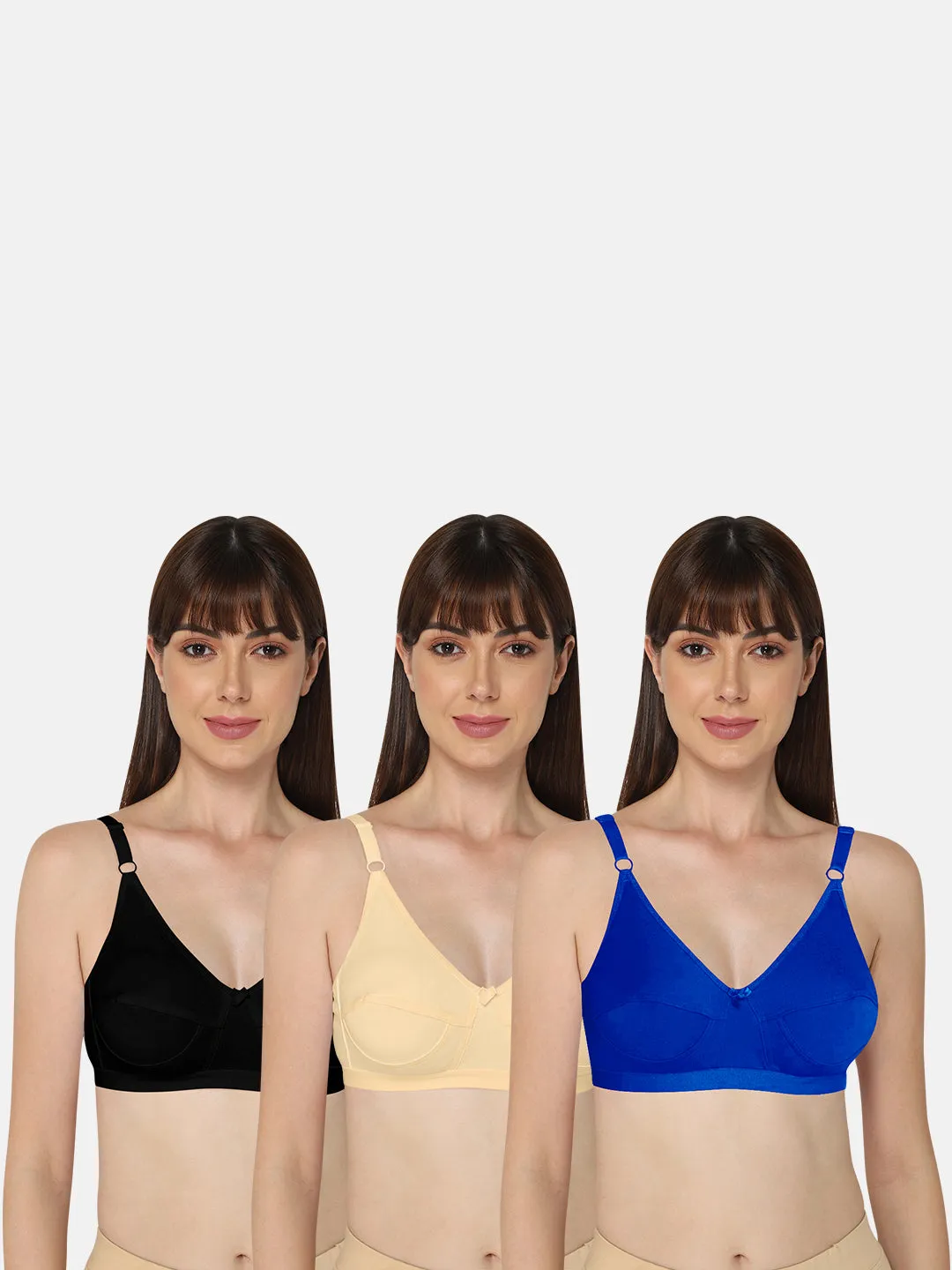 Intimacy Saree Bra Combo Pack – Stylish and Comfortable Everyday Wear for a Perfect Fit (INT01 - C35)