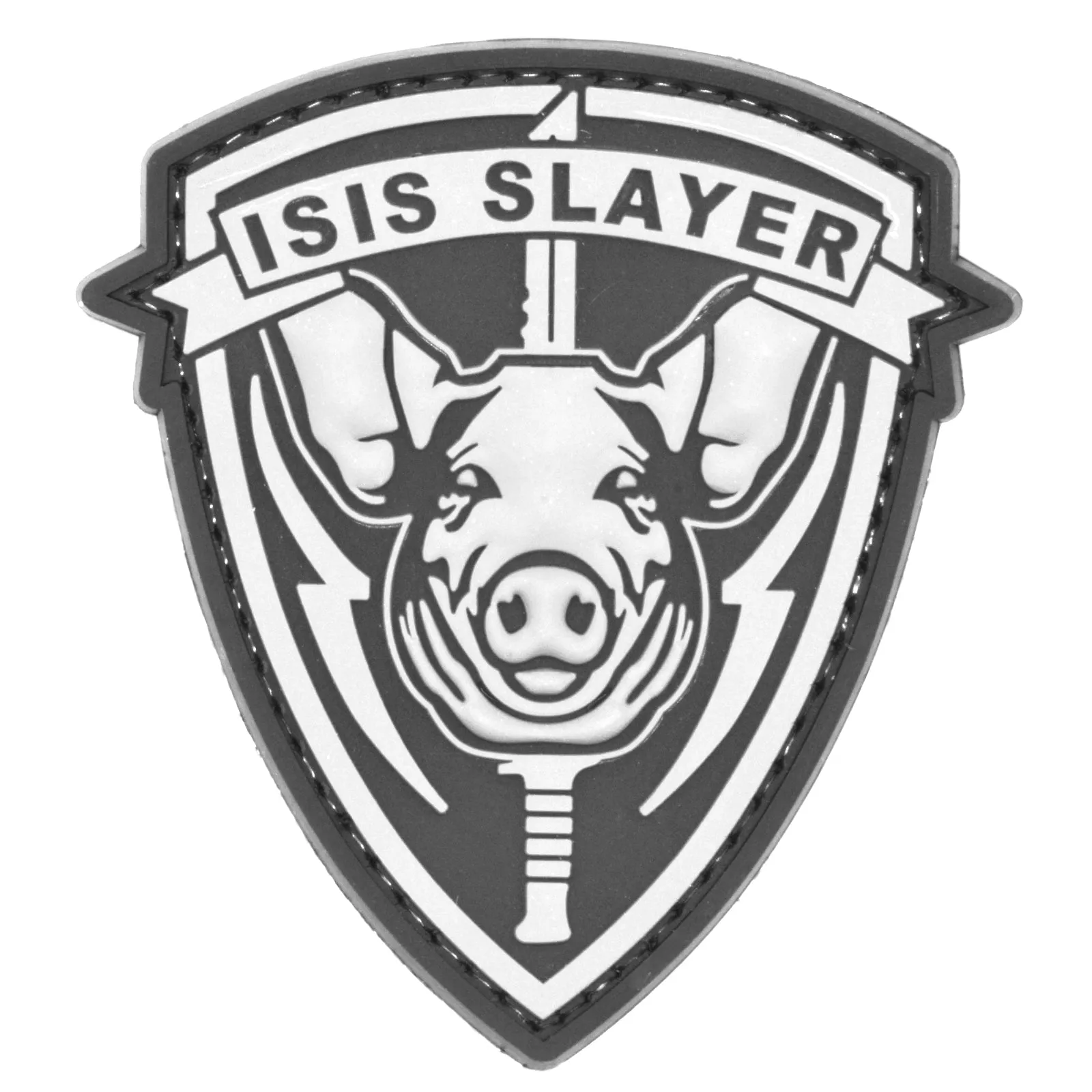 ISIS Slayer Patch White