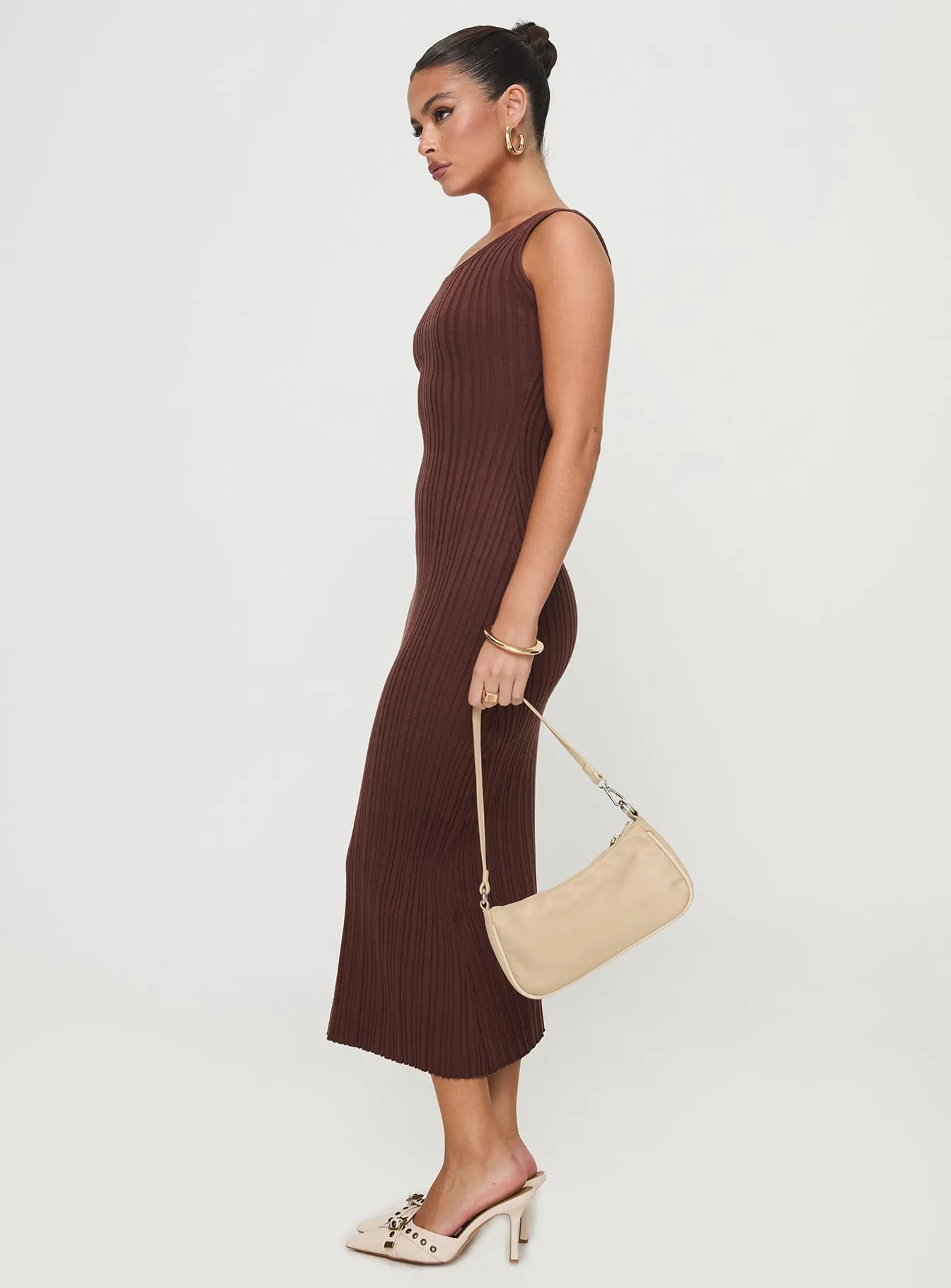 Jackman Maxi Dress Brown