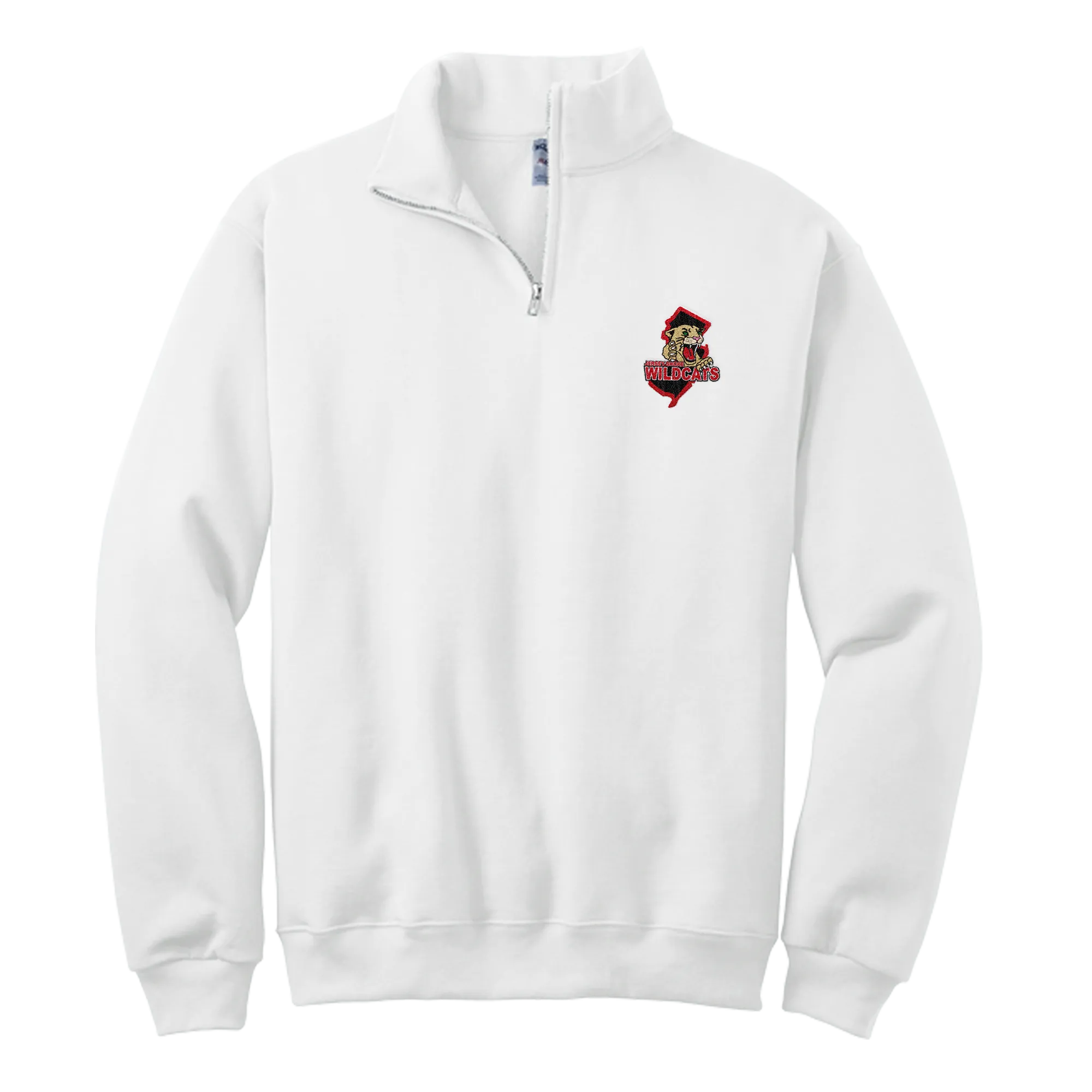 Jersey Shore Wildcats NuBlend 1/4-Zip Cadet Collar Sweatshirt