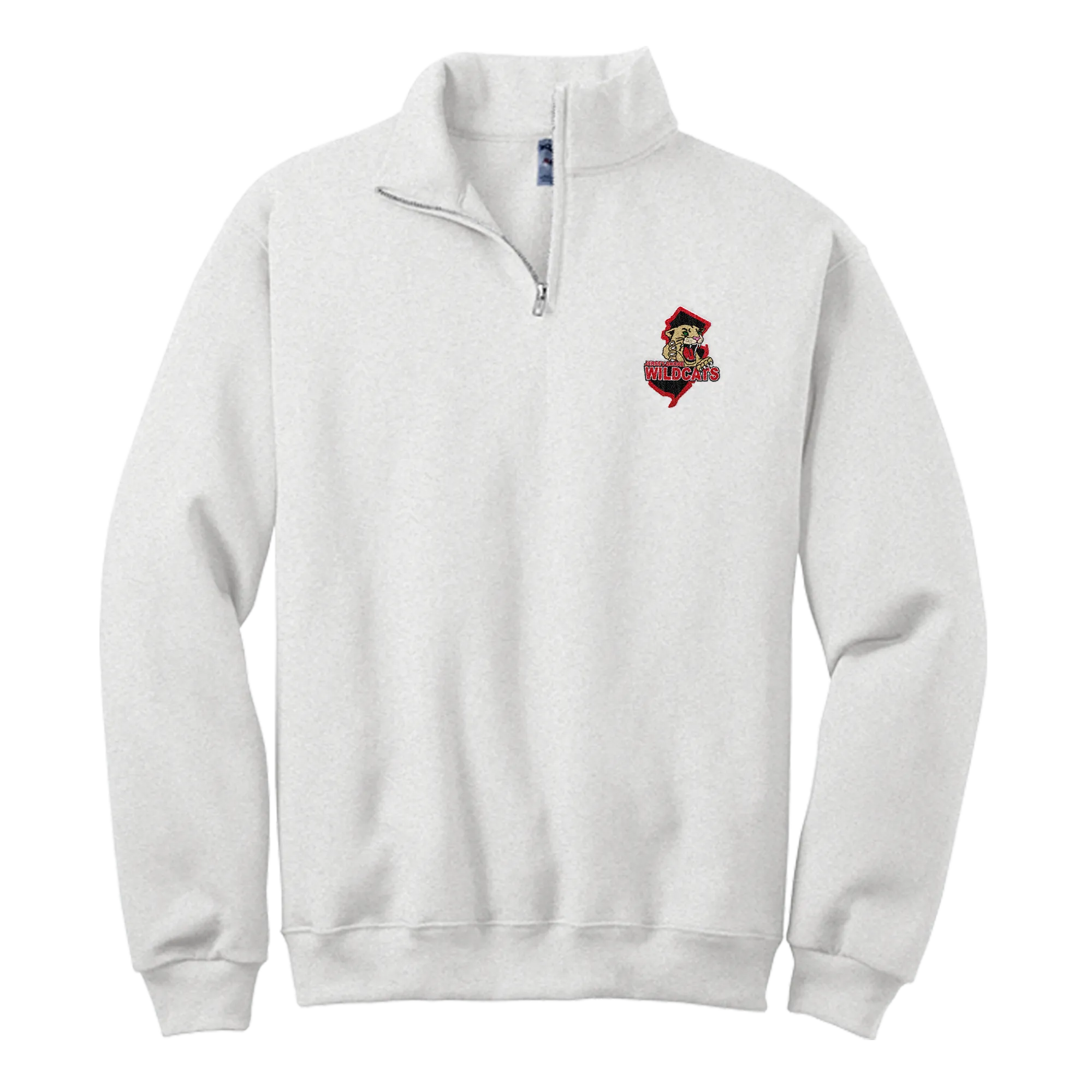 Jersey Shore Wildcats NuBlend 1/4-Zip Cadet Collar Sweatshirt