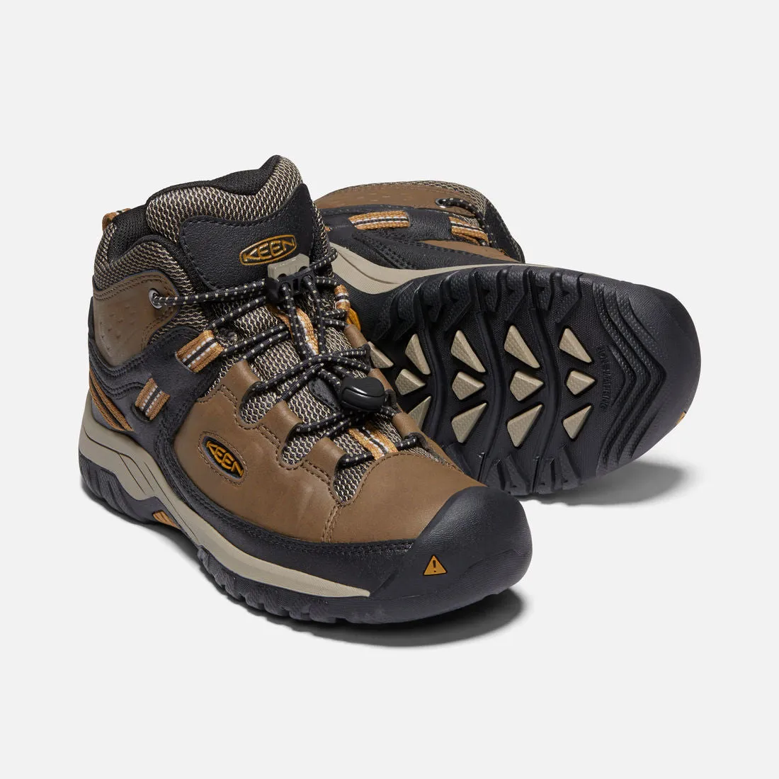 Keen Dark Earth/Golden Brown Targhee Mid Hiking Shoe