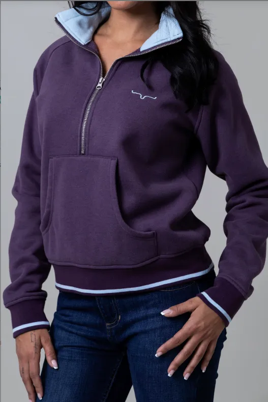 Kimes Ranch Malta Cropped Quarter Zip