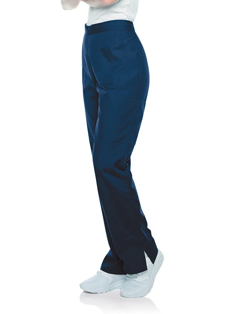 Landau ScrubZone Women's Straight Leg Cargo Pants | Navy