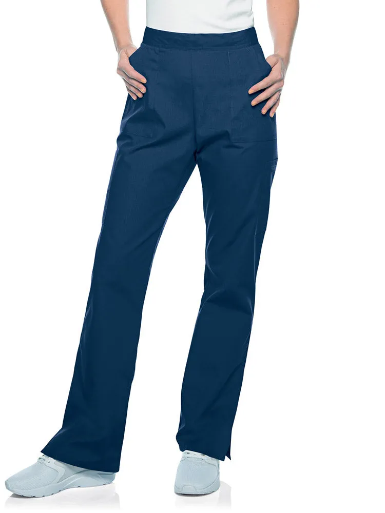 Landau ScrubZone Women's Straight Leg Cargo Pants | Navy