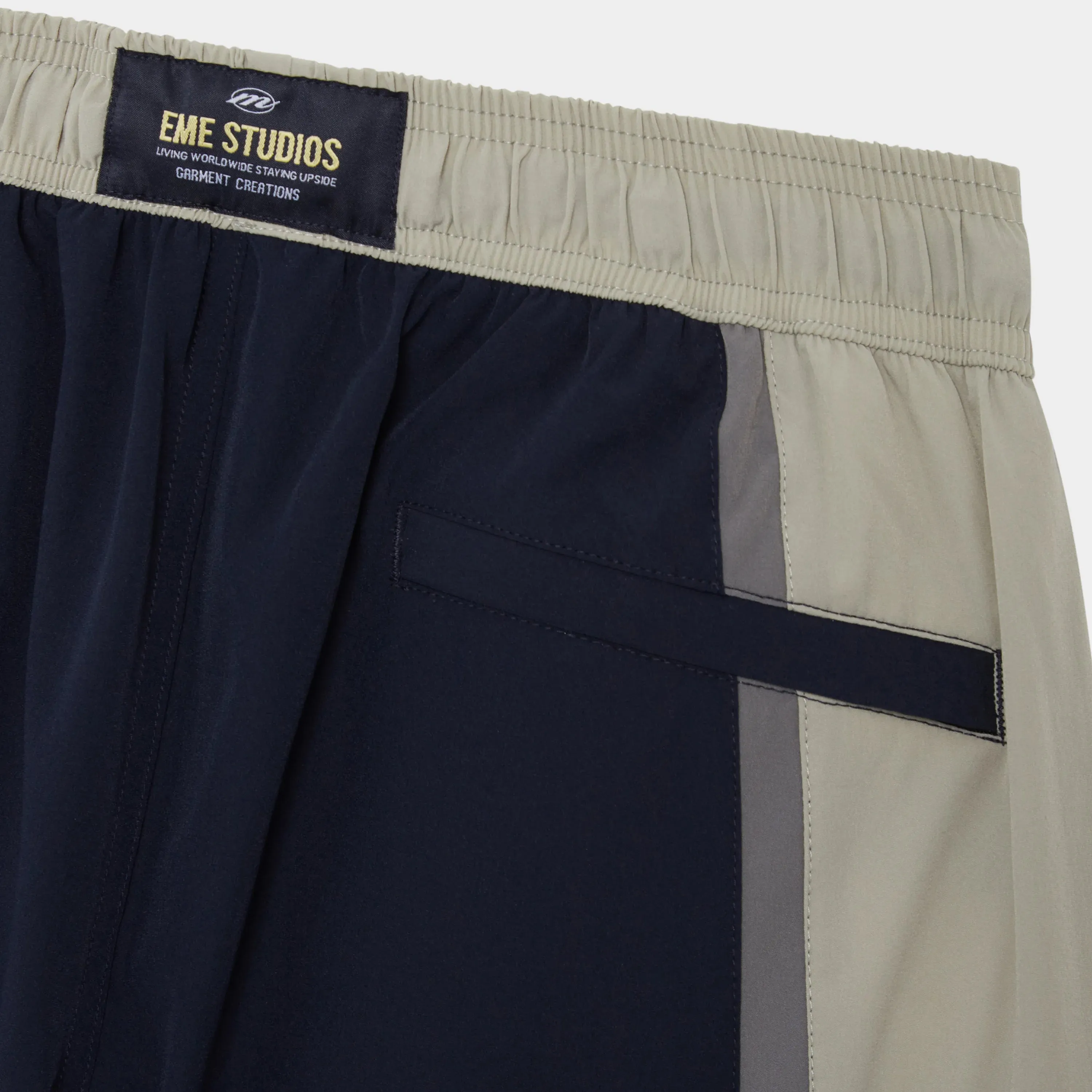 LWSU Bleu Nylon Pants