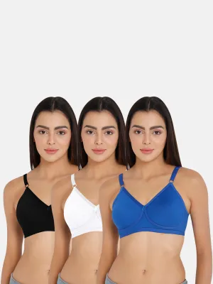 Naidu Hall Classic Knitwear Bra Combo Pack – Soft, Supportive, and Stylish Bras for Everyday Comfort (C43)