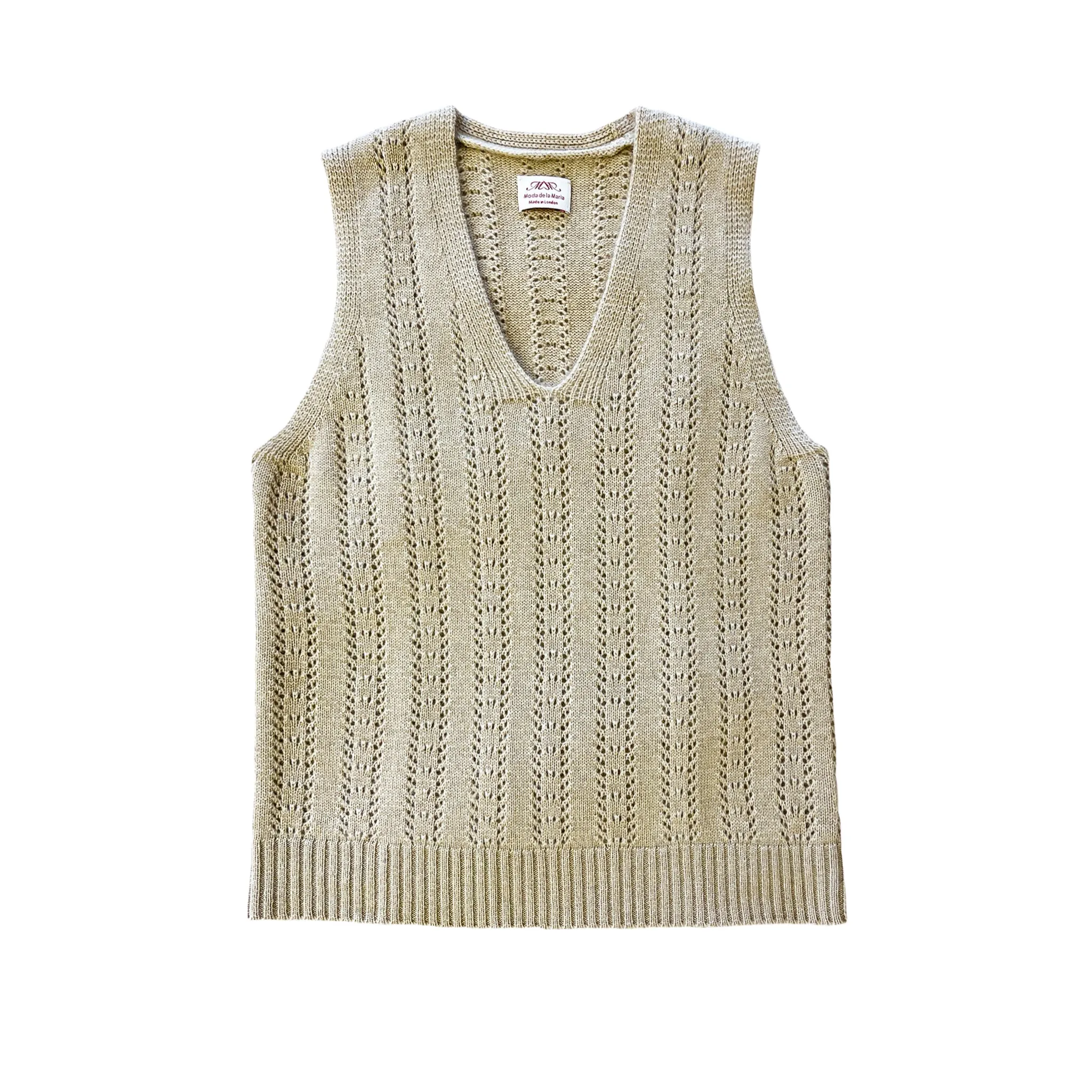 Natural Cashmere Vest