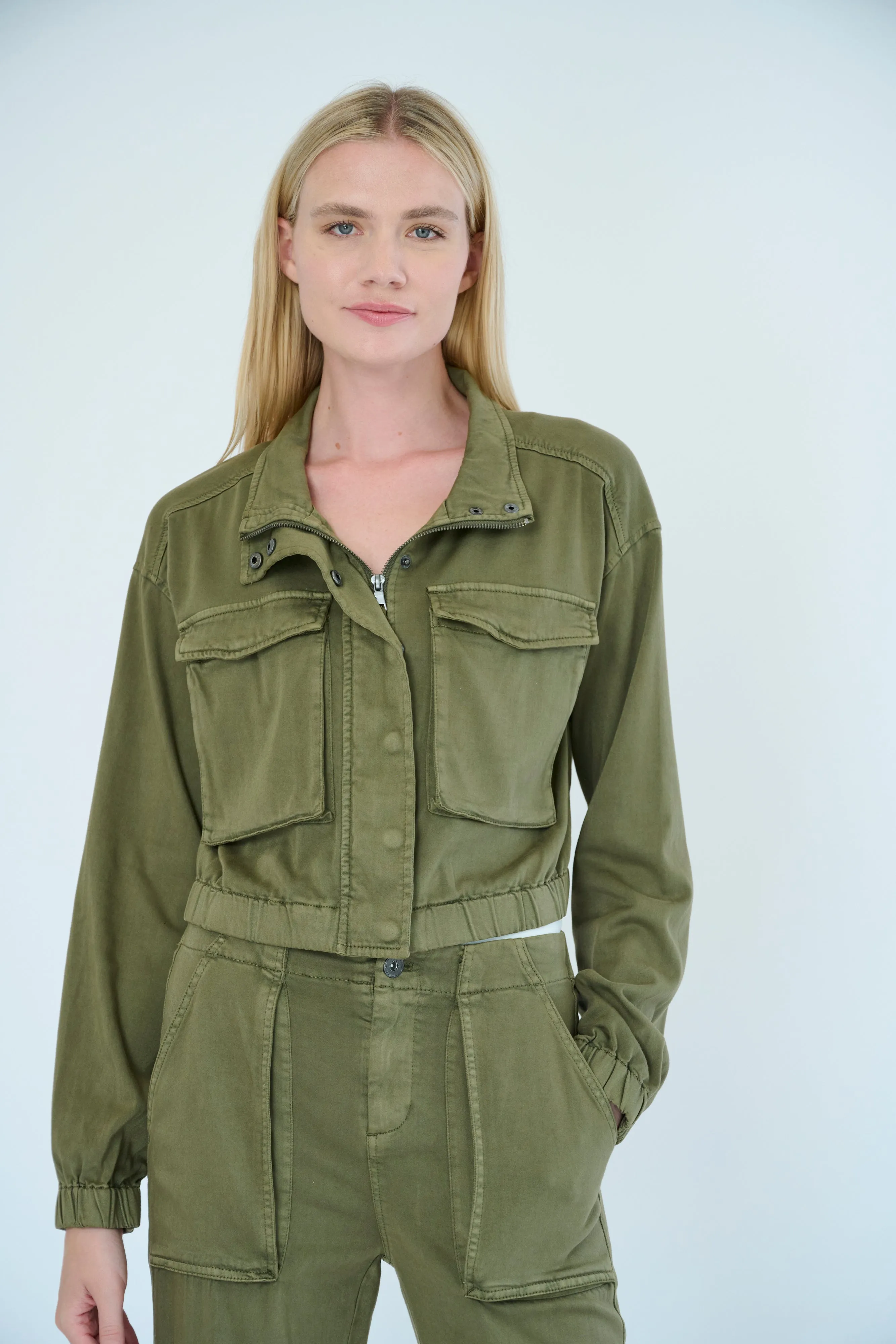 Nelle Stretch Viscose Jacket