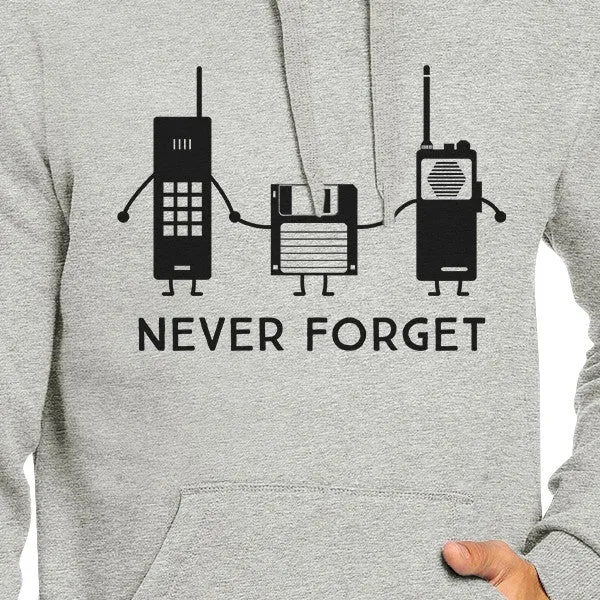 Never Forget Grey Hoodie