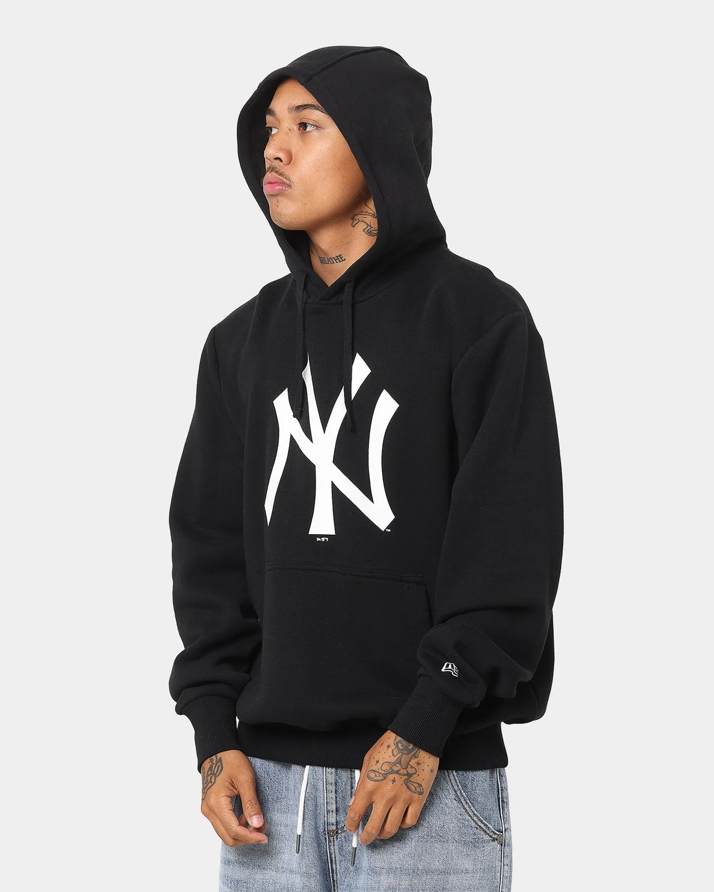 New Era New York Yankees Hoodie Black/White