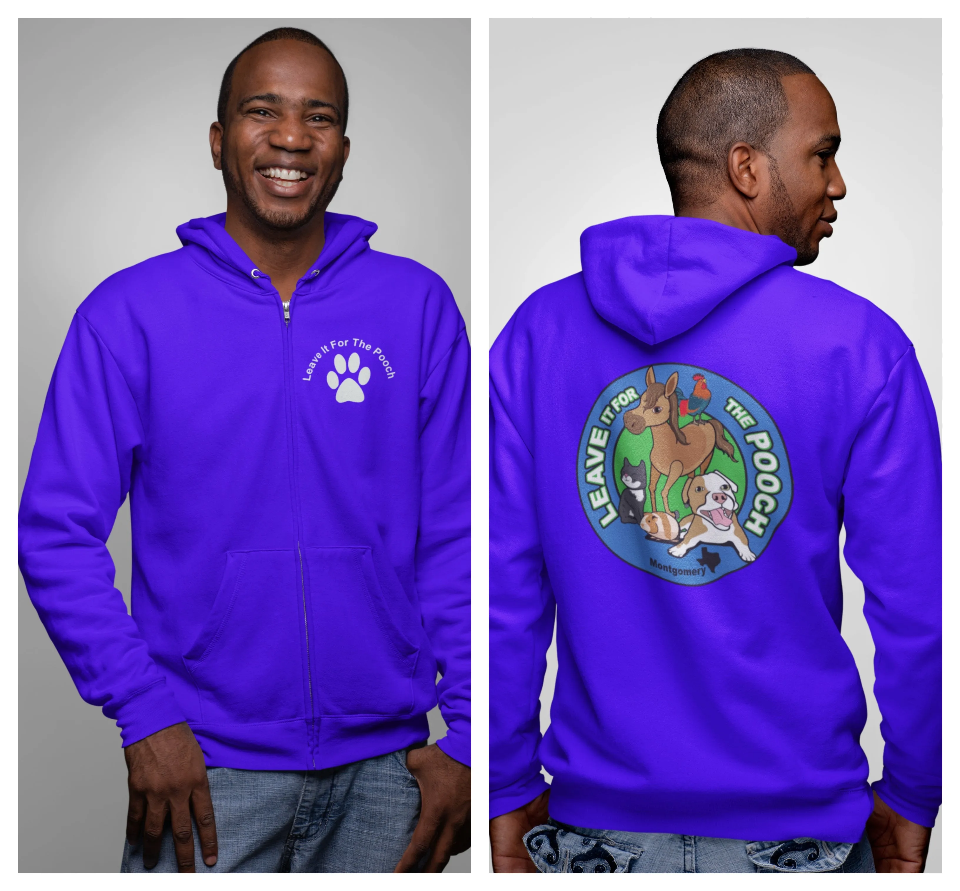 New Leave It Zip Up (Available in several colors)