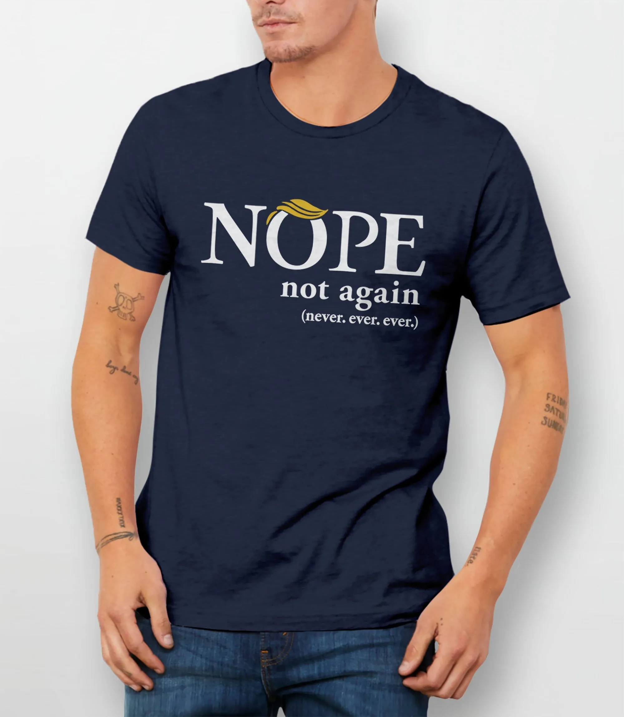 Nope Not Again Shirt for 2024 election