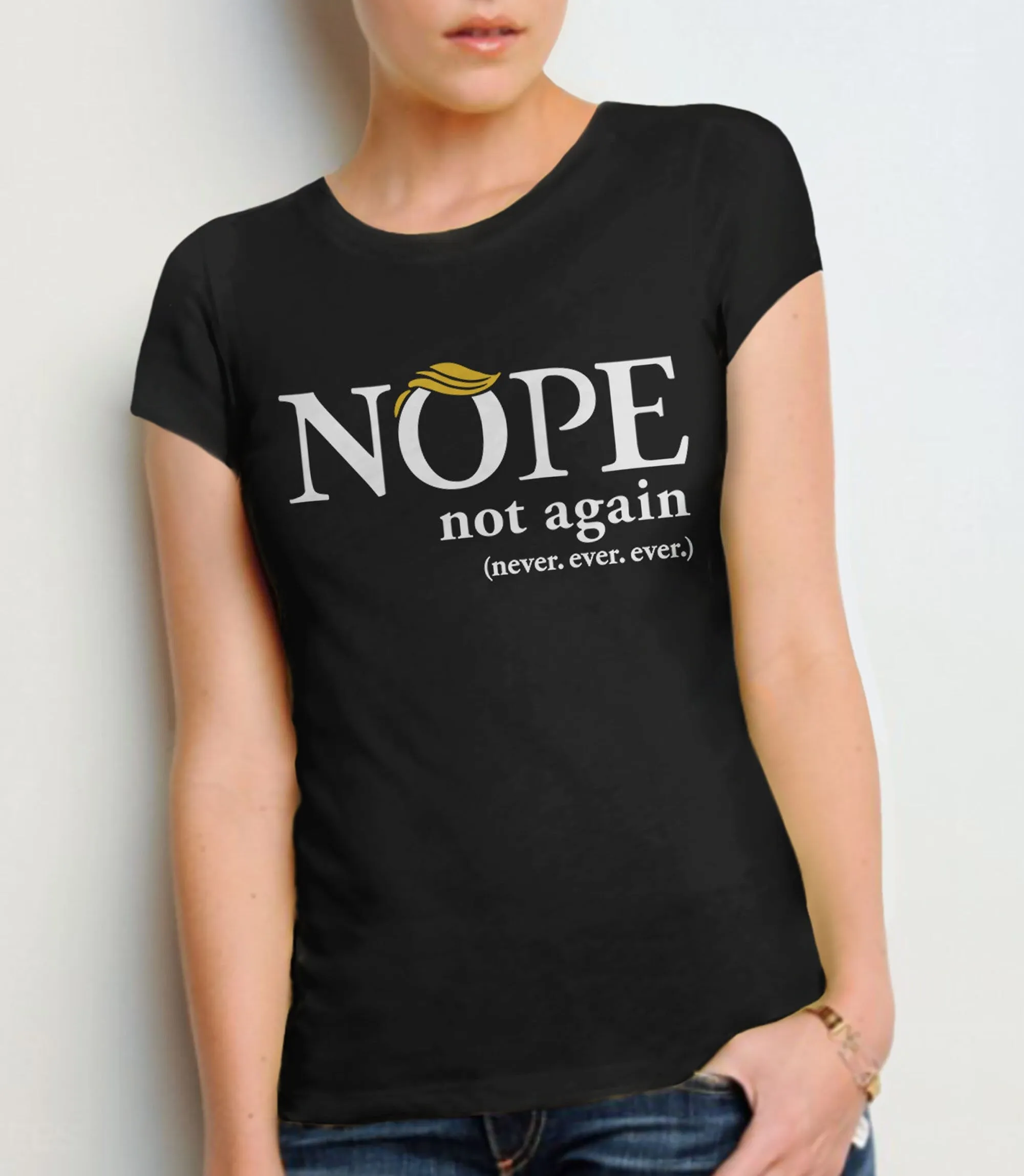 Nope Not Again Shirt for 2024 election