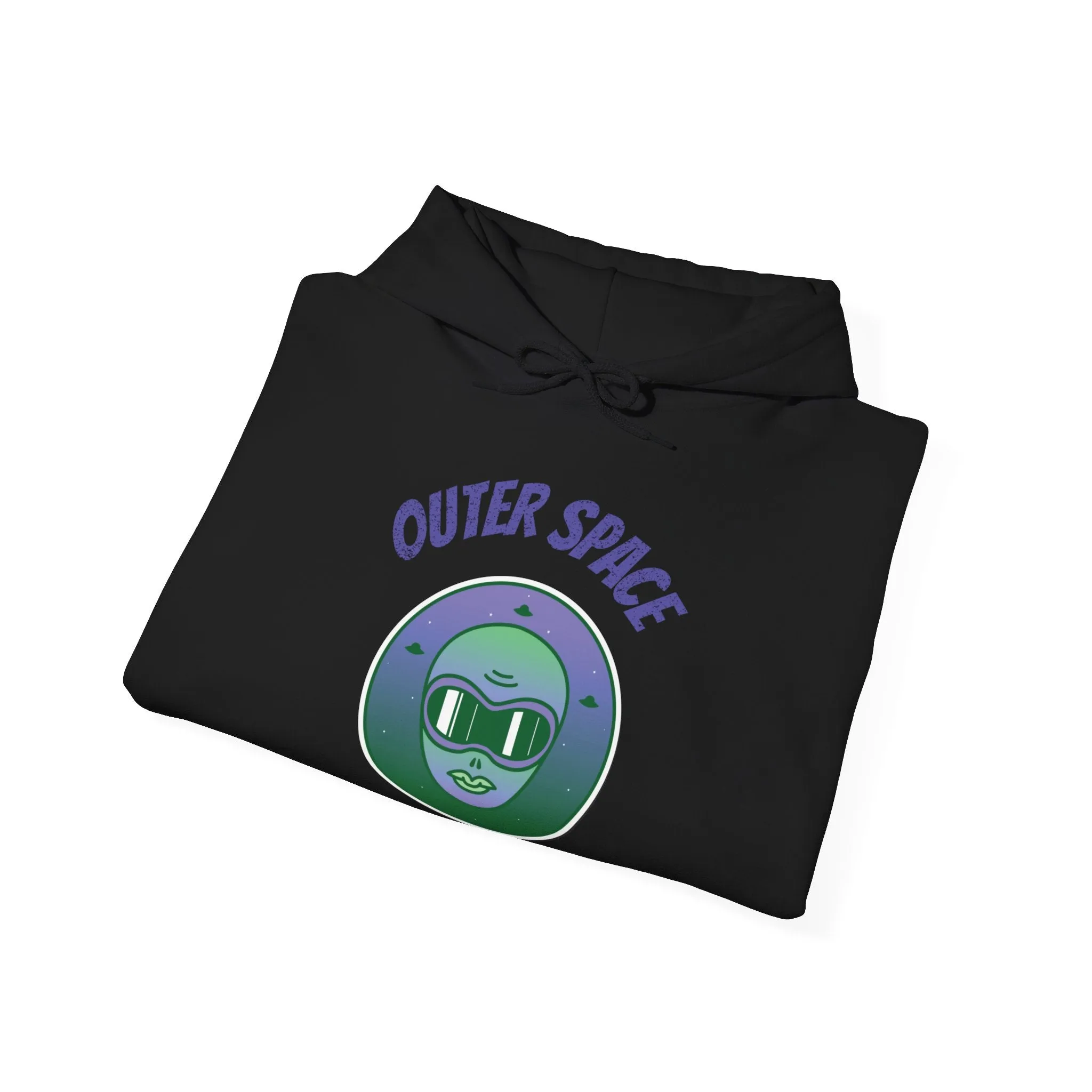 Outer Space Social Club UFO Sci-Fi Hoodie