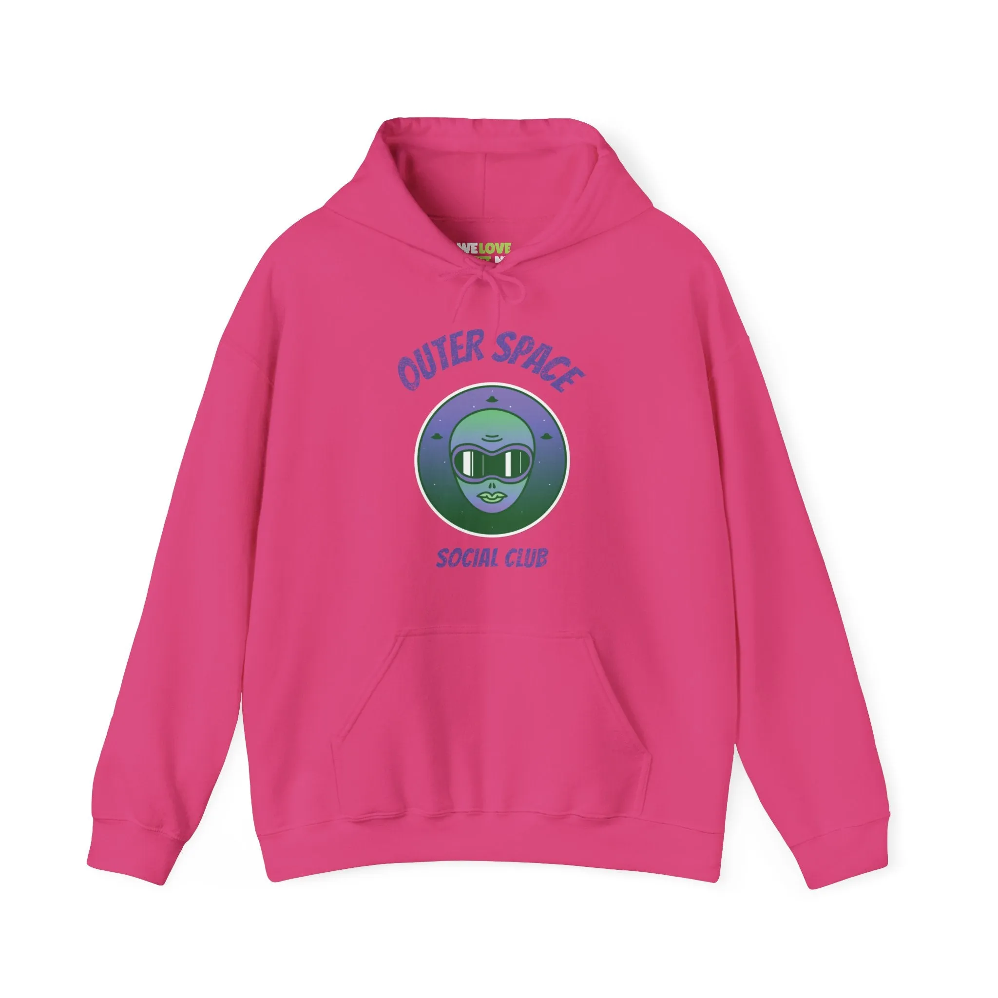 Outer Space Social Club UFO Sci-Fi Hoodie