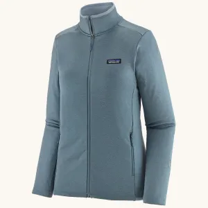 Patagonia Women's R1 Daily Jacket - Light Plume Grey / Steam Blue X-Dye