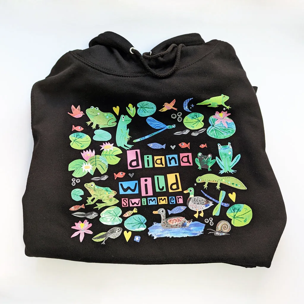 Personalised Wild Swimmer Hoodie