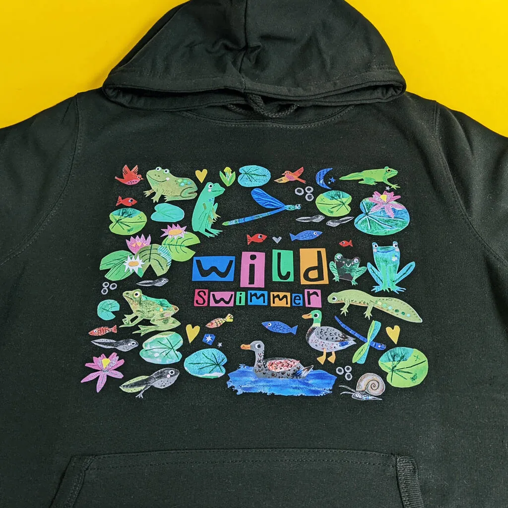 Personalised Wild Swimmer Hoodie