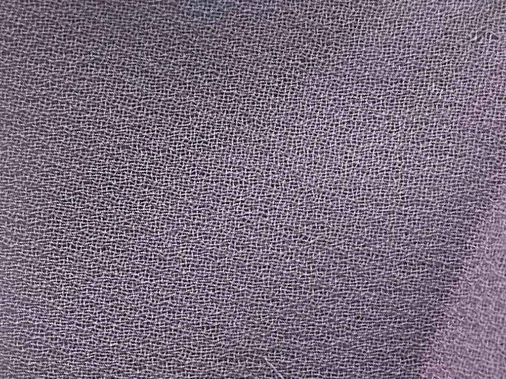 Precut of 2.5 Meter Light Purple Plain 60 Grams Georgette Fabric