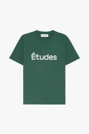 REGULAR TEE SHIRT ÉTUDES GREEN