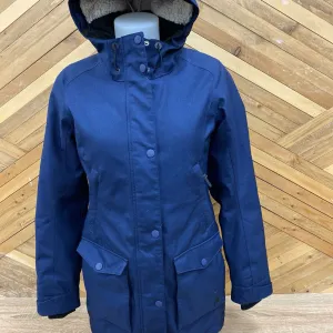 Ripzone - Women's Long Winter Jacket - MSRP comp $240: Navy Blue-women-XS