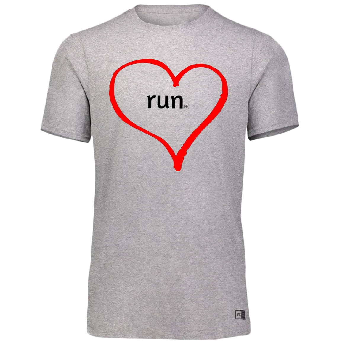 Run Heart - Essential Dri-Power Tee